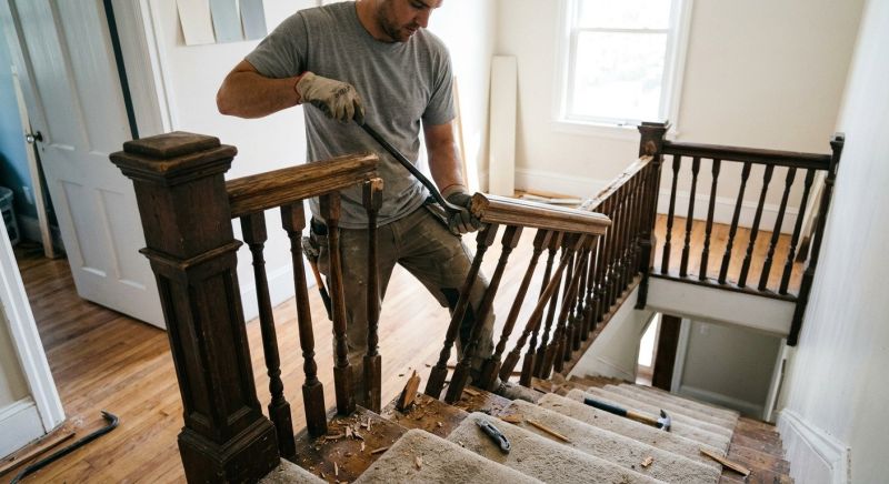 Banister Removal in Charleston, SC