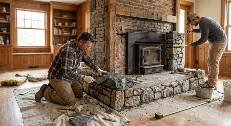 Hearth Installation in Summerville, SC